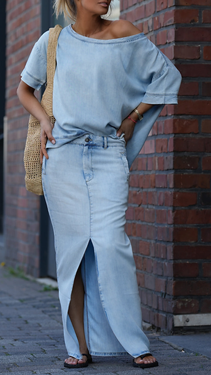 Amora™ | Casual Denim Suit