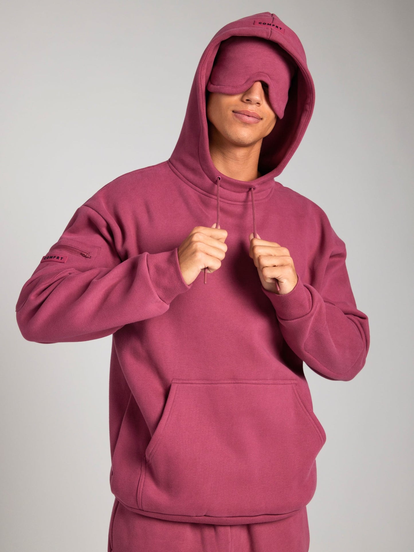 WW | Cozy travel hoodie with airplane mode graphic