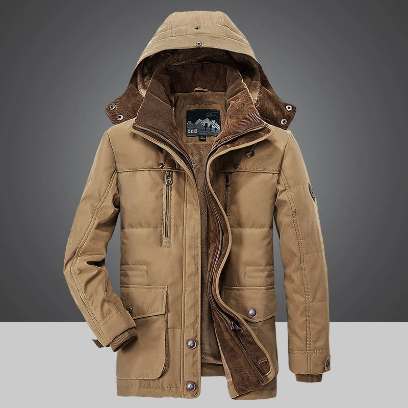 WW | multi-pocket velvet jacket for men