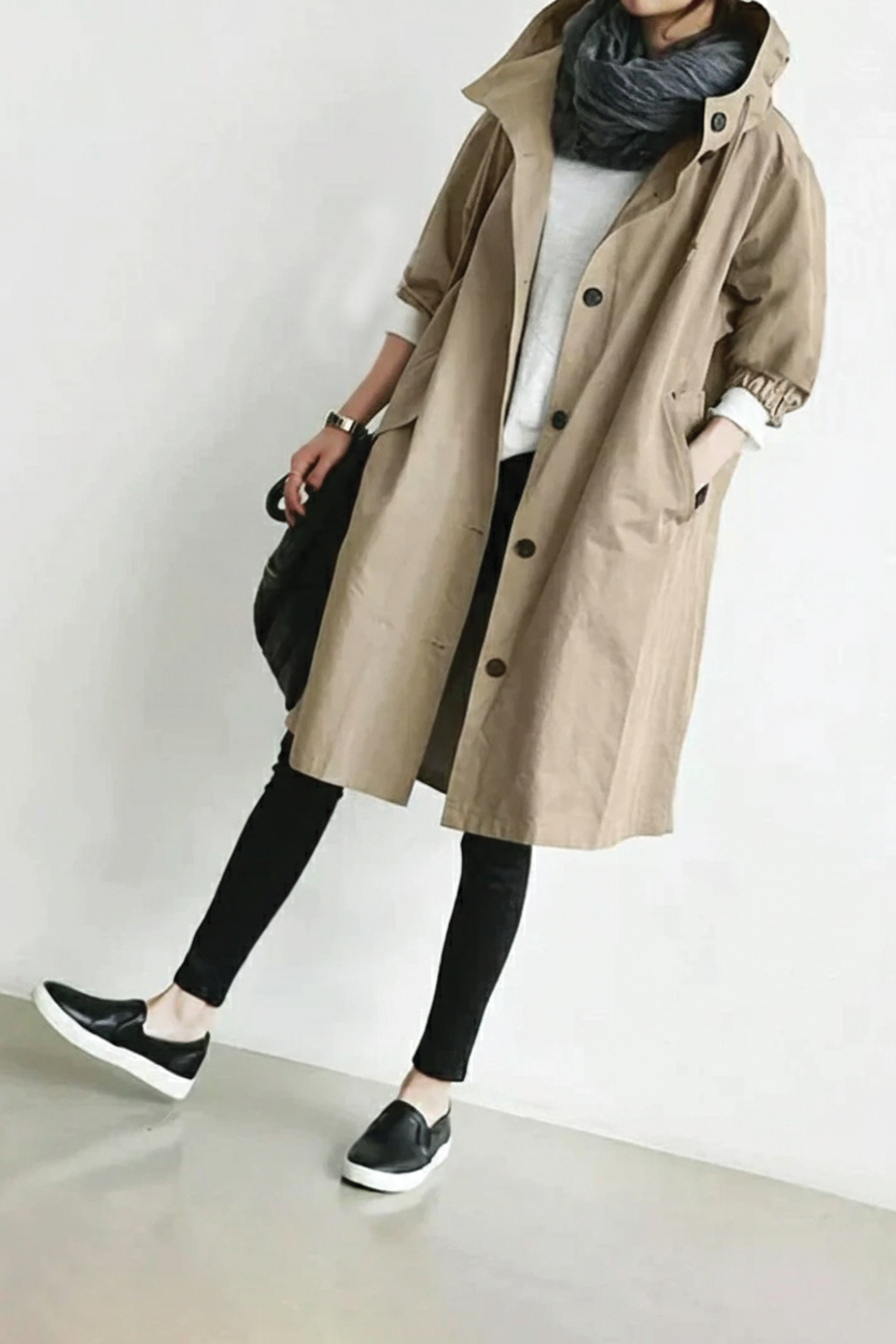 WW | Hooded Trench Coat