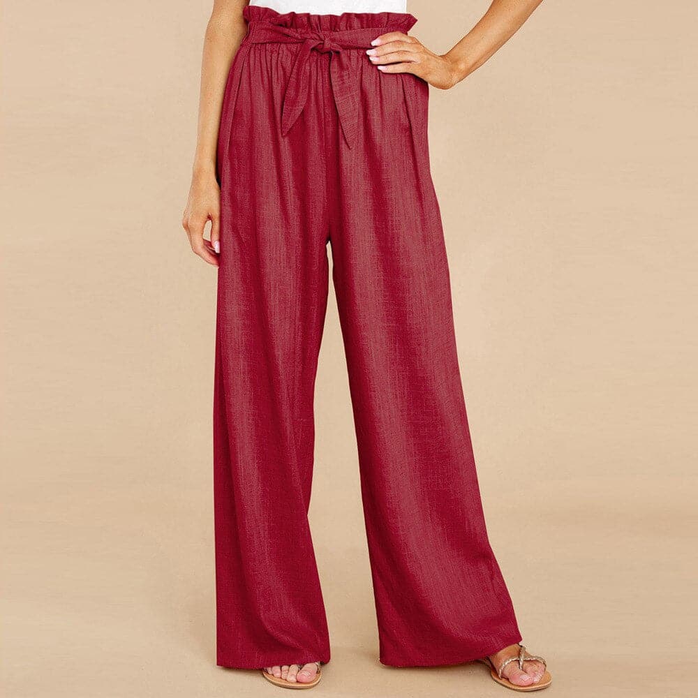 WW | Soft, Wide-Leg Trousers with Belt