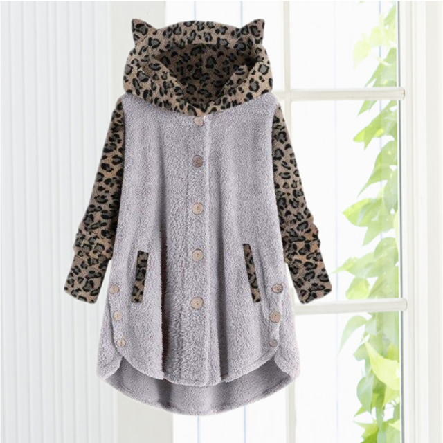 WW | Strickjacke mit Süßen Katzenohren