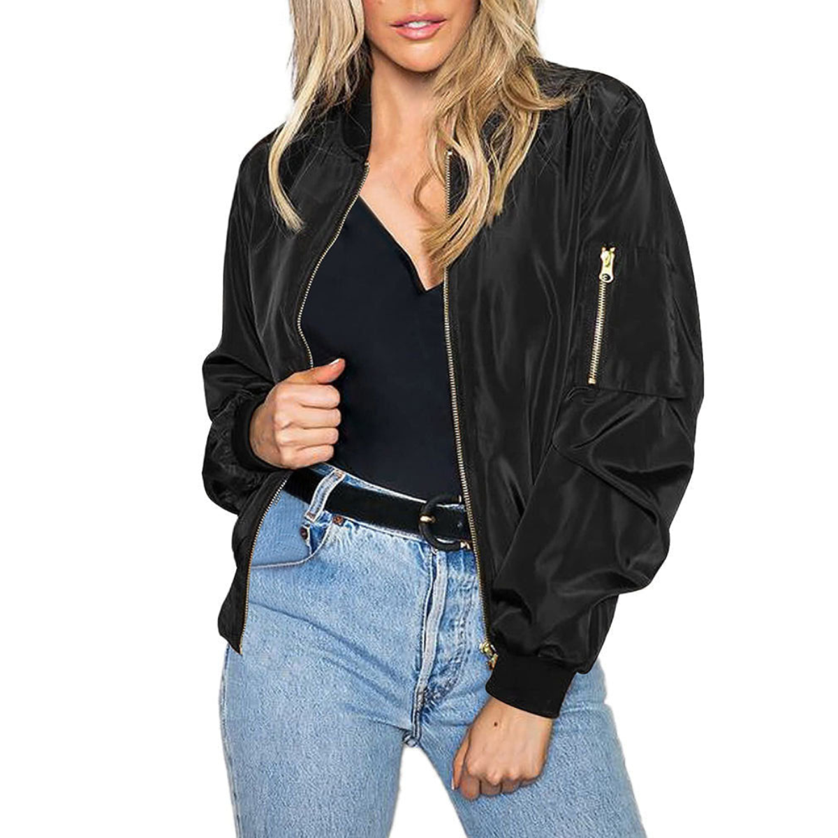 WW | Zipper Lightweight Jacket For Women