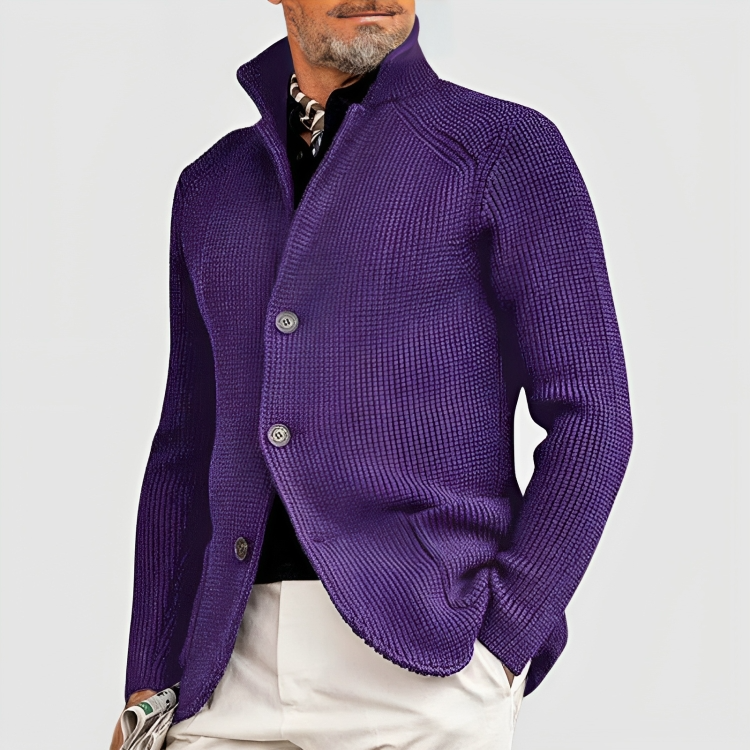 WW | Knöpfen Cashmere Mantel für Herren