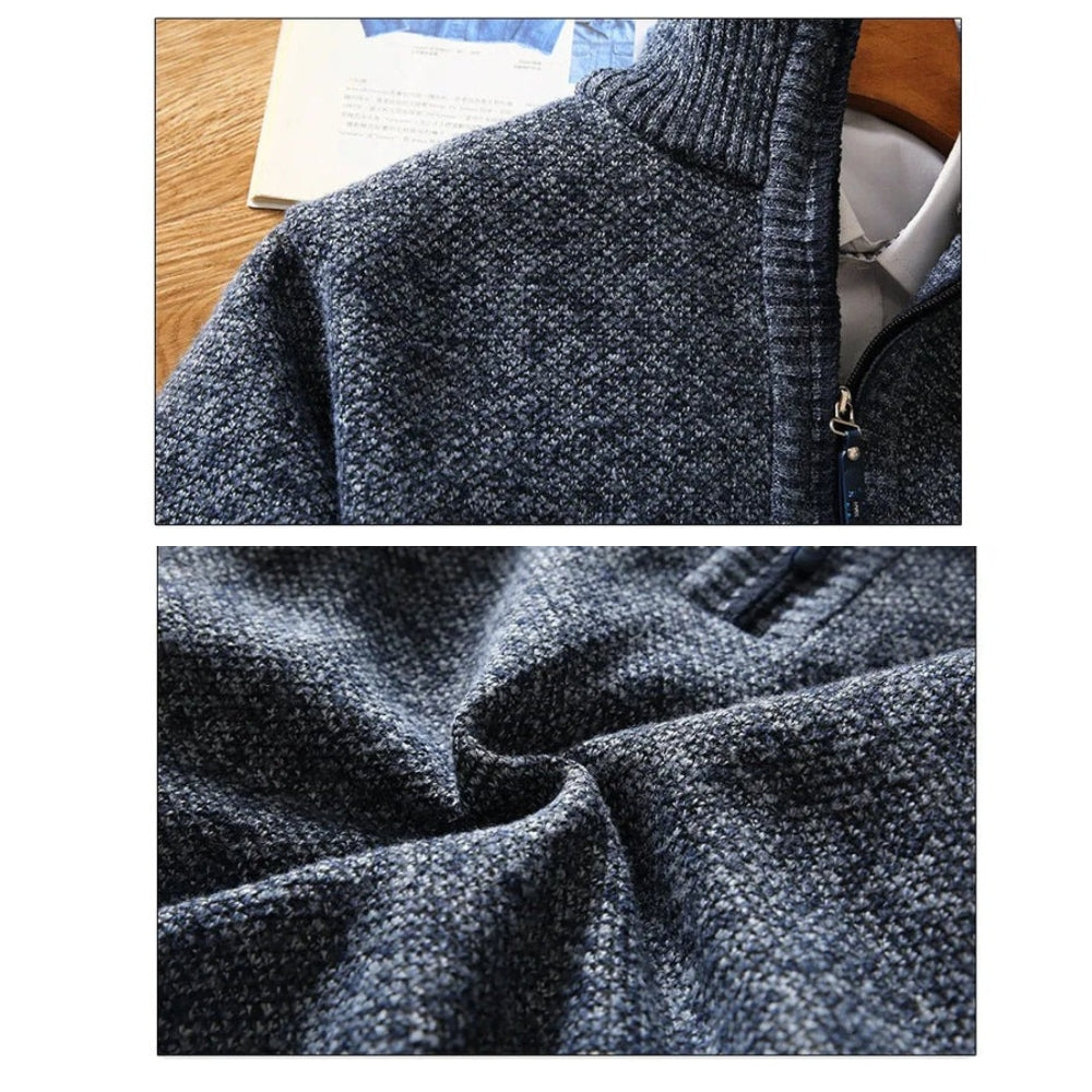 WW | Zipped Knit Jumper - Modern Casual Style for Everyday and the Office