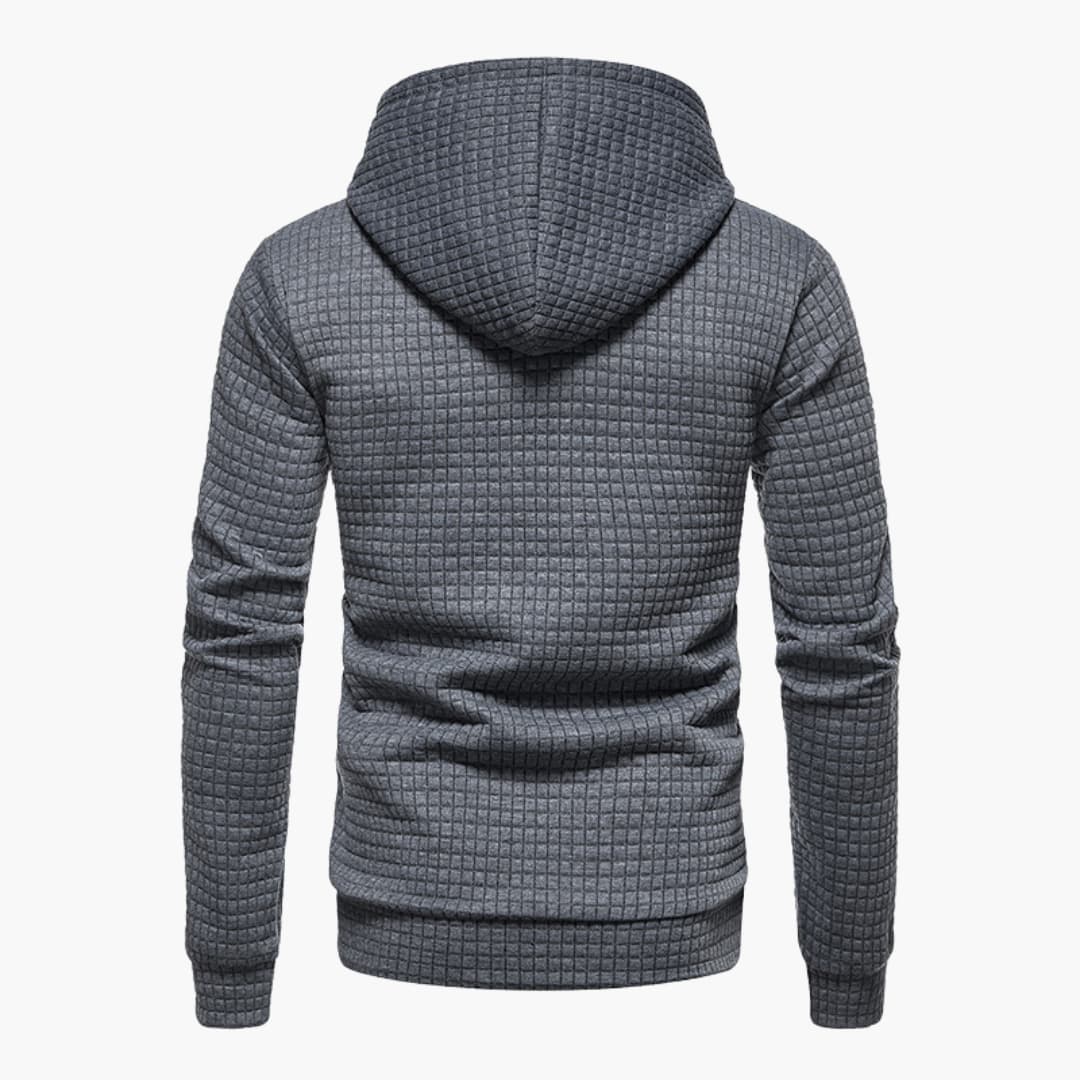 WW | Kapuzenpullover Kariert - Moderner Freizeit-Hoodie für Alltag und Sport