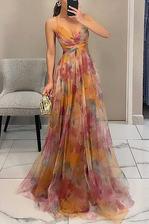 WW | Enchant My Love Print Maxi Dress