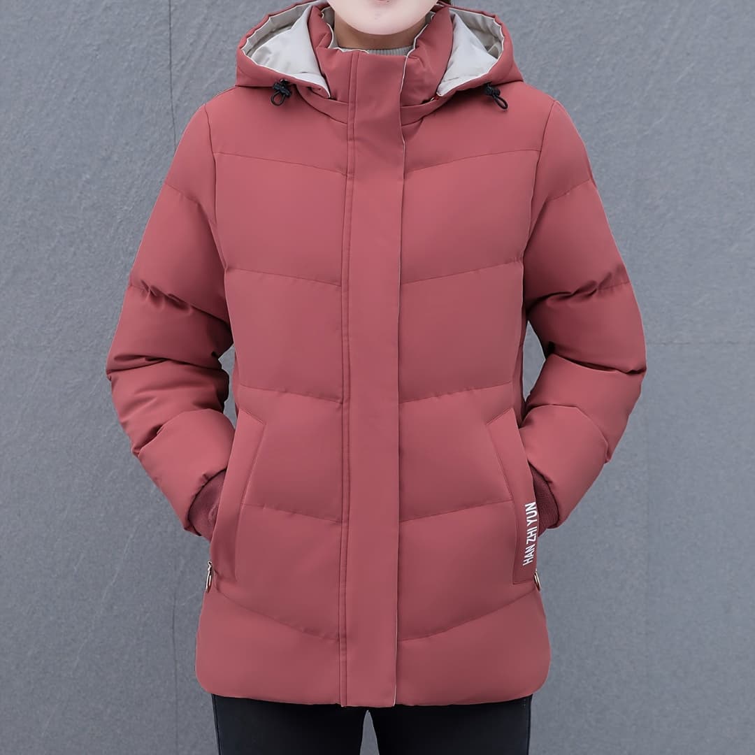 WW | Damen Kapuzenjacke Warm Und Stilvoll Wintermantel