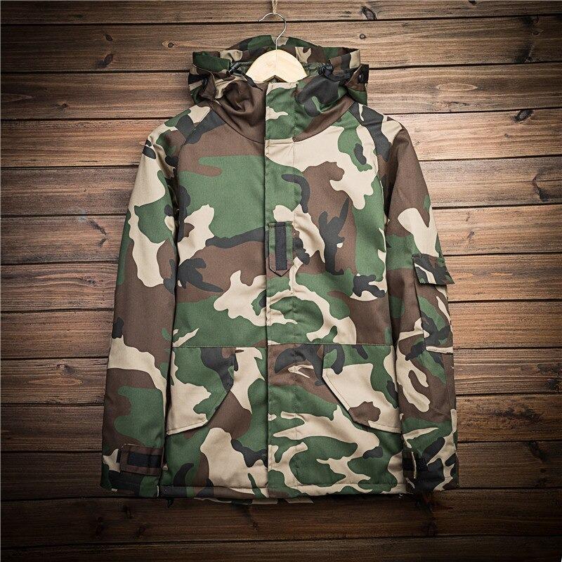 WW | Moderne Camouflagejacke Mit Kapuze