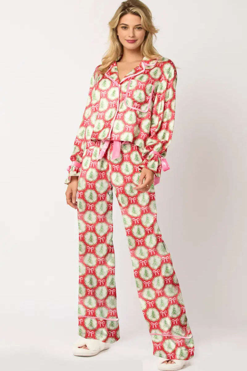WW | Weihnachtscharakter Sprint-Pyjama-Langset