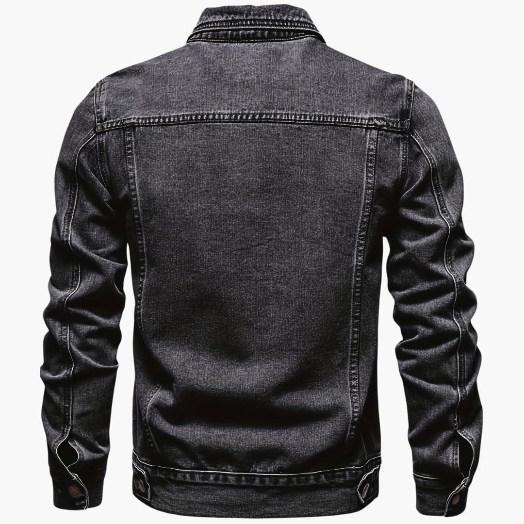 WW | Men's Slim-Fit Casual Denim Jacket