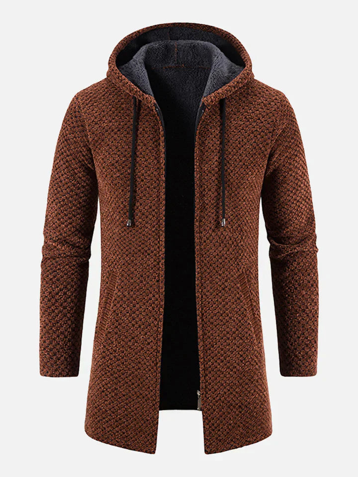 WW | Men's Zipped Knitted Cardigan