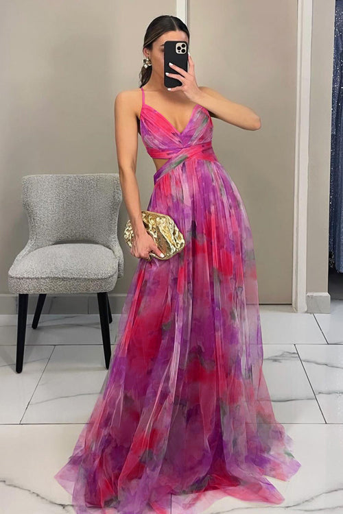 WW | Enchant My Love Print Maxi Dress