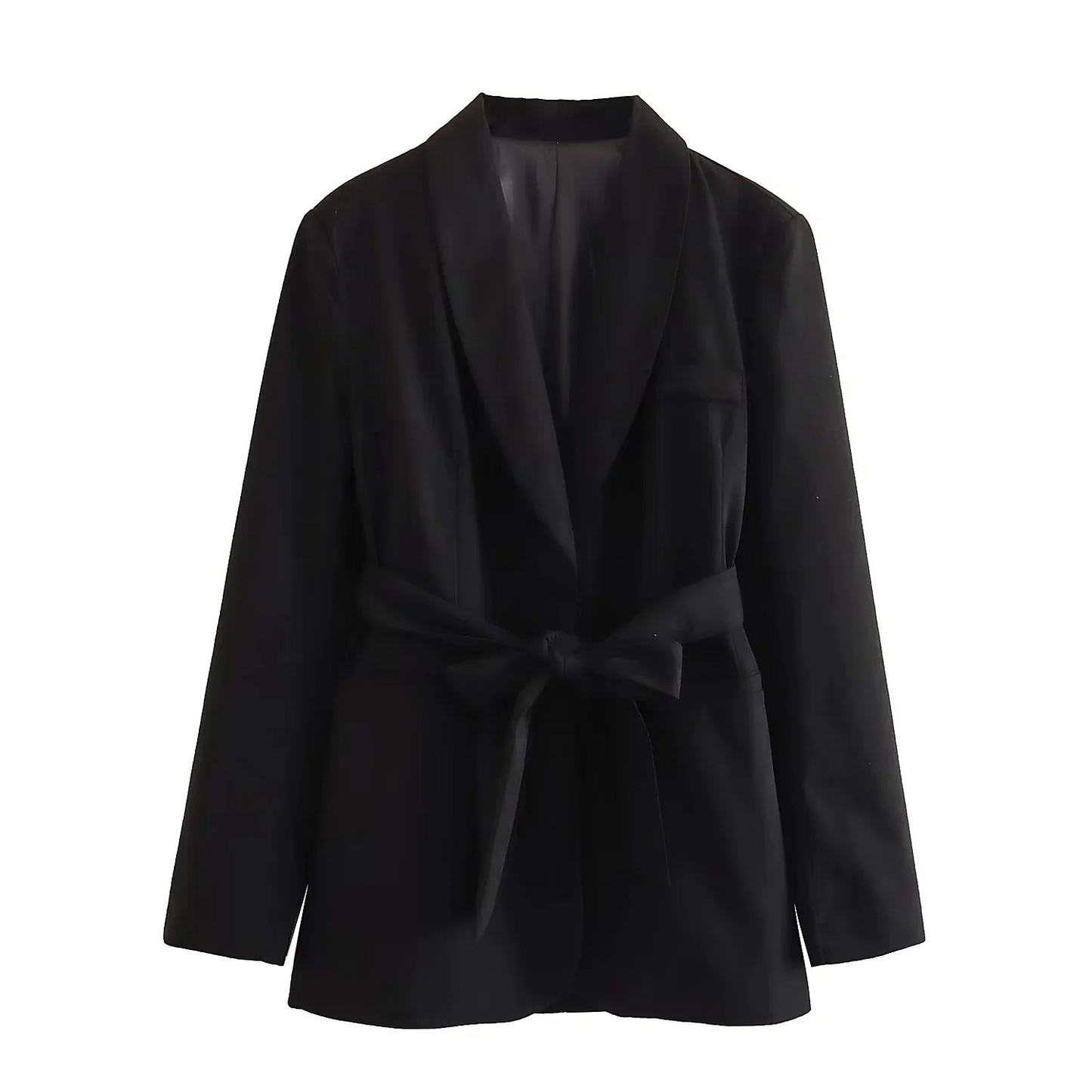 WW | Mehrfarben Hausanzug Stil Blazer und Hose Satz