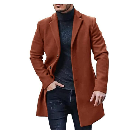 WW | Slim Long Coat for the Modern Man