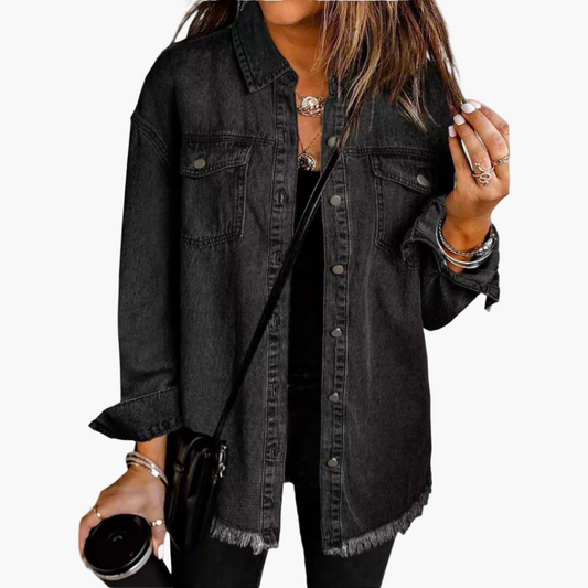 WW | Jeansjacke im lässigen Vintage-Stil - Perfekt für Freizeit und Alltag