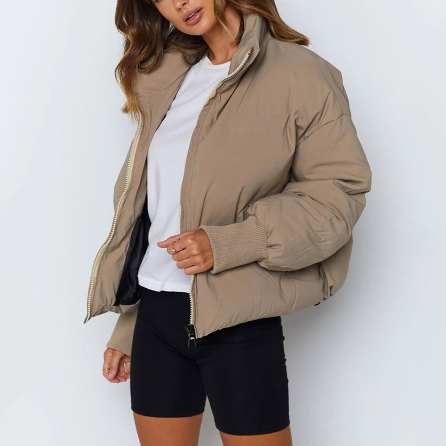 WW | Women's Cropped Puffer Jacket