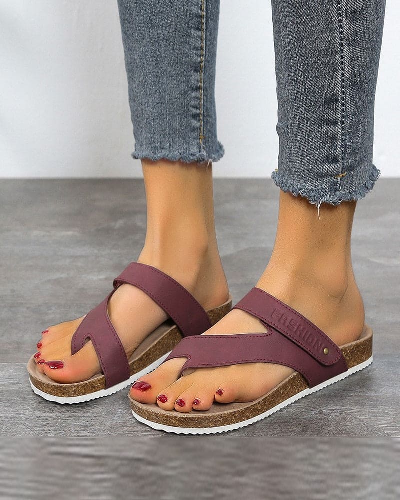 WW | Bequeme Ledersandalen