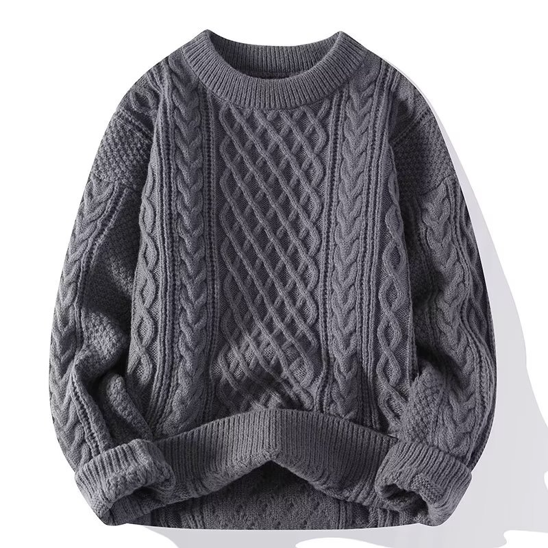 WW | Crew Neck Winter Knit Sweater