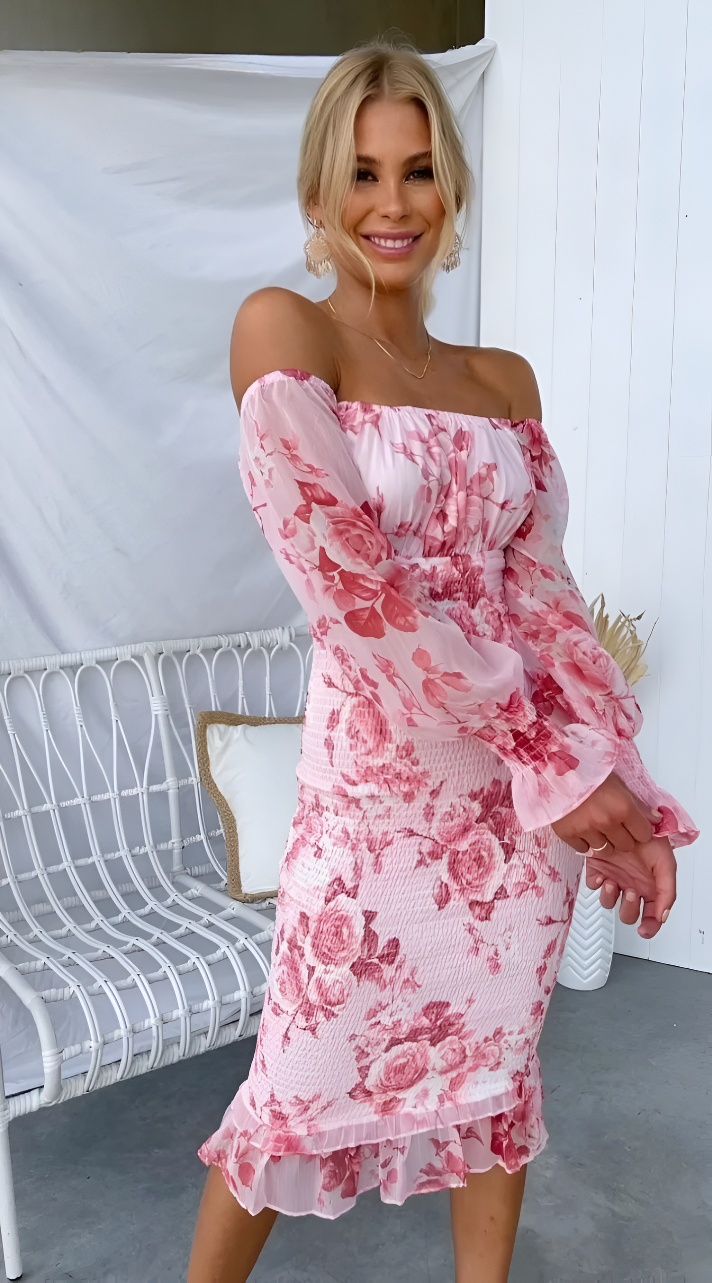 Amelia | Dress with Blooming Elegance