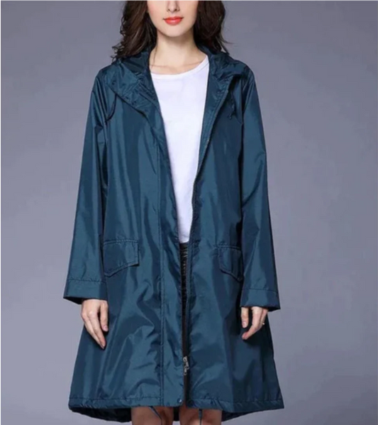 WW | Waterproof Coat for Women Long