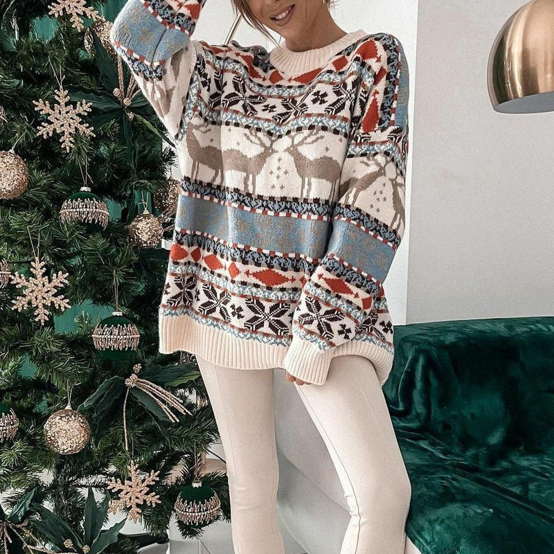 WW | Rollkragenpullover für Frauen Weihnachten