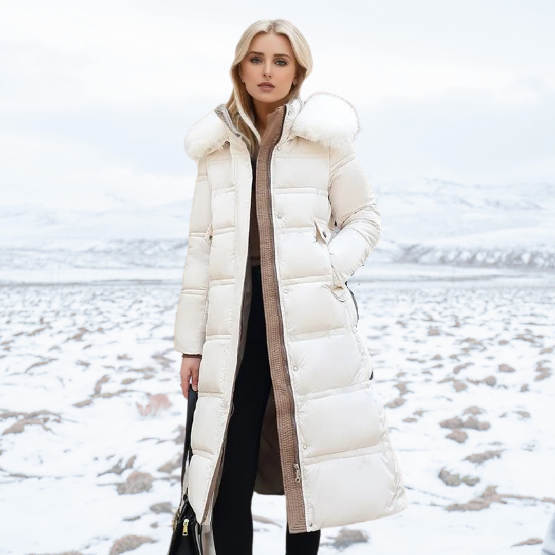 WW | Luxuriöser Kunstpelz-Wintermantel für Damen