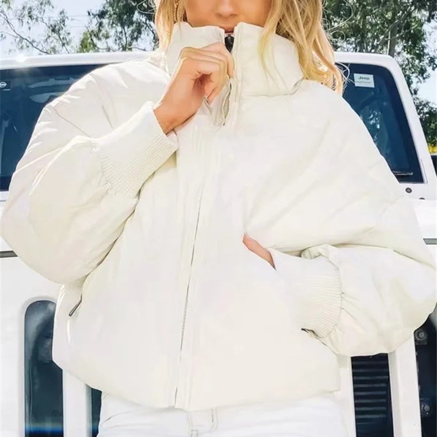 WW | Women's Cropped Puffer Jacket