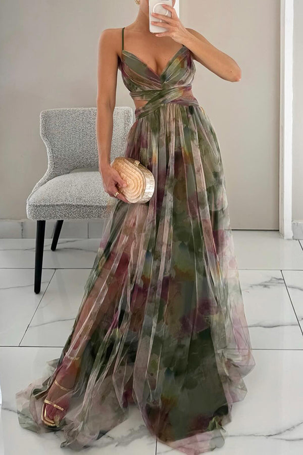 Gia | Enchanting Floral Maxi Dress