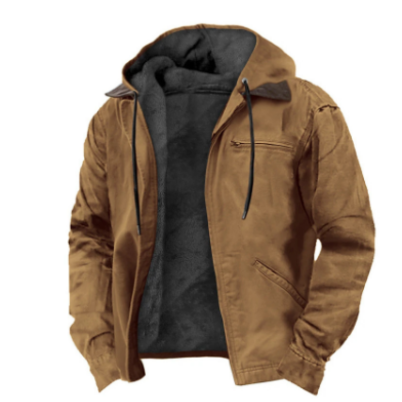 WW | Herren Kapuzen Freizeitjacke - Mit Reißverschluss