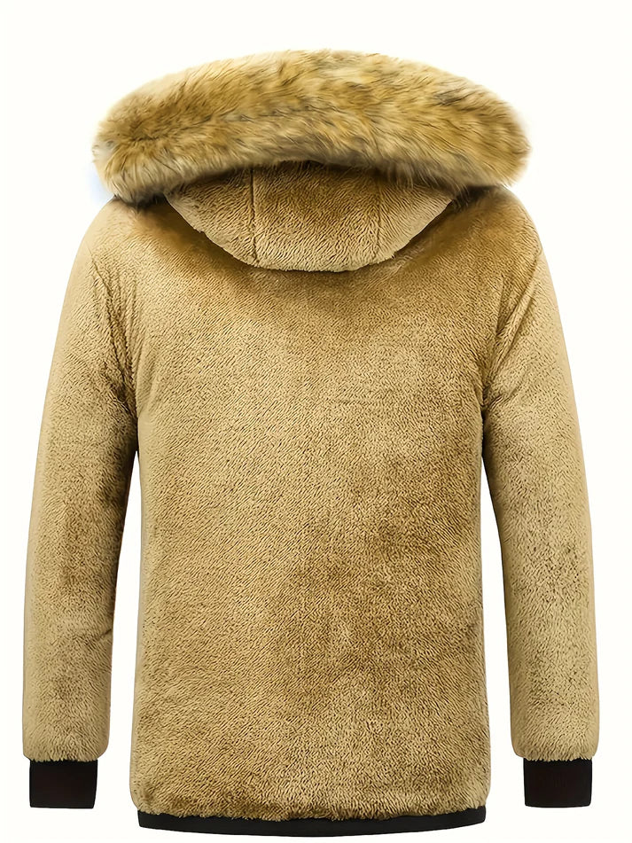 WW | Casual Reversible Padded Winter Jacket for Men - Perfect for Outdoor Activities