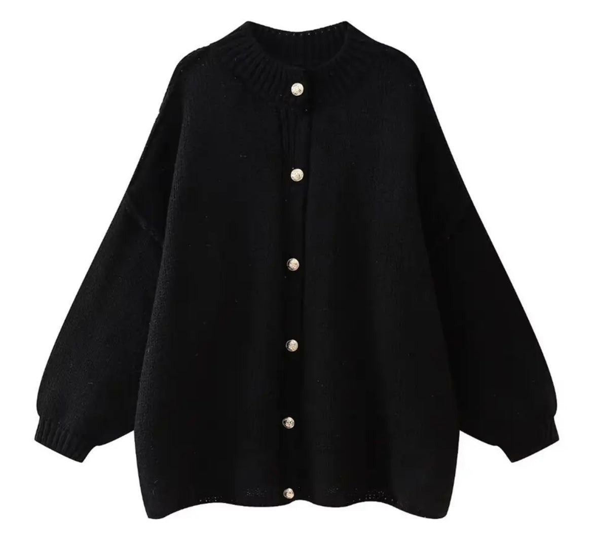 WW | Cozy oversized knit cardigan sweater