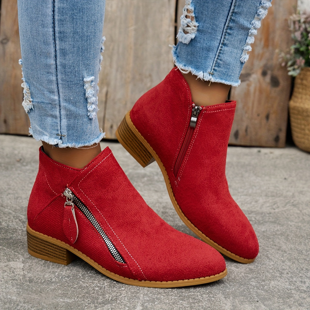 WW | Schicke Leder-Stiefeletten für den Alltagstil