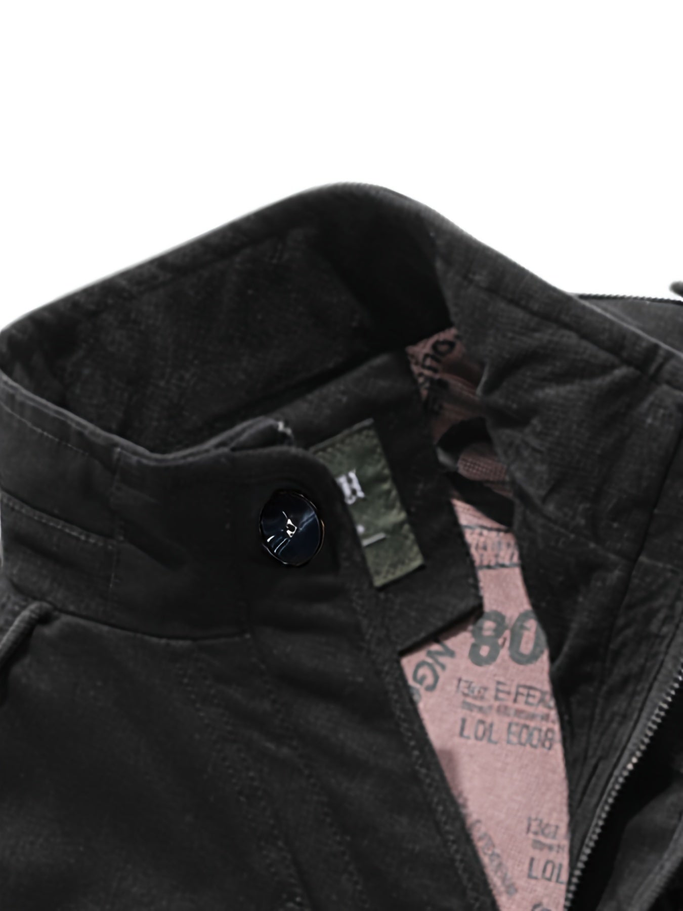 WW | Übergangsjacke mit Stehkragen - Leichte Freizeitjacke mit Knöpfen & Reißverschluss, Windbreaker im Military-Stil
