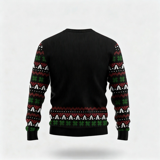 WW | Schrullig, Gemütlich & Festlich: Der Lustige Muster Druck Weihnachts-Pullover