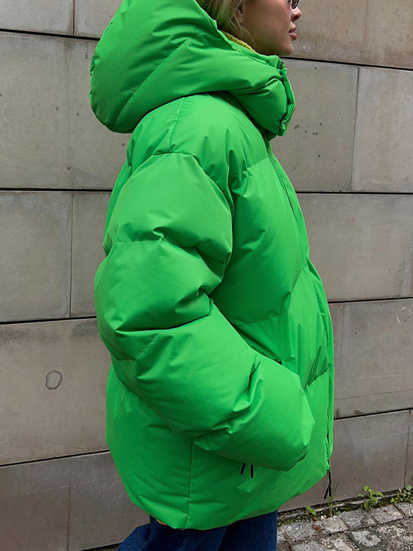 WW | Women's Warm Hooded Puffer Jacket