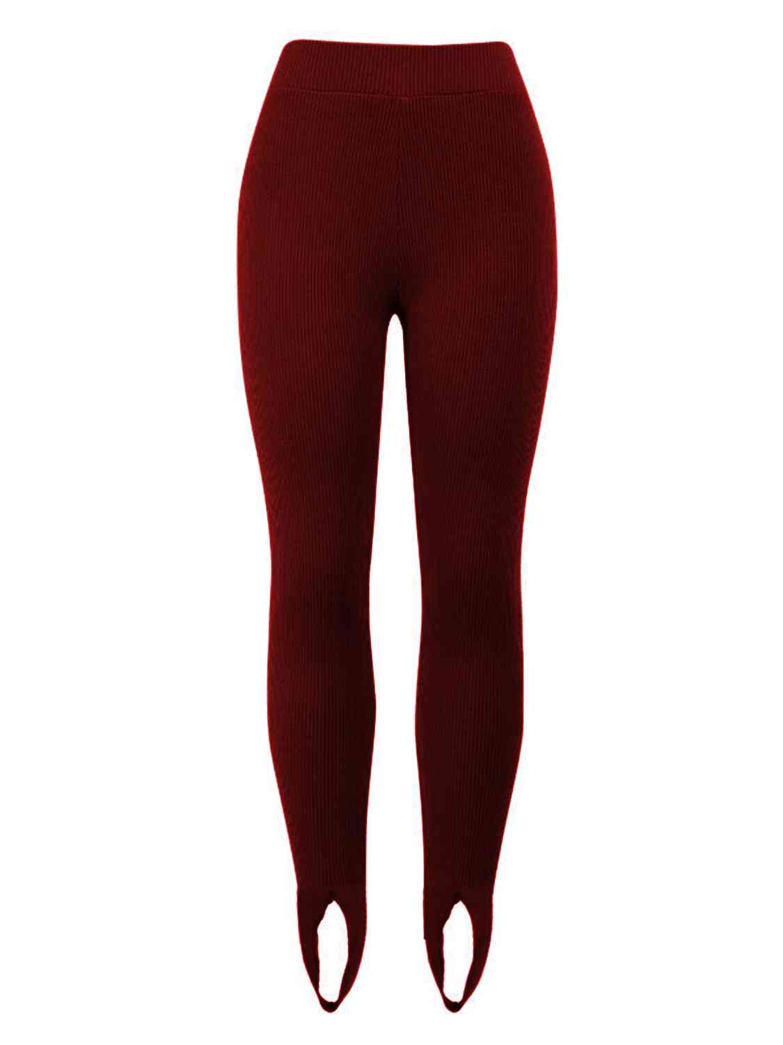 WW | Geripptes Mittel Taillen Leggings