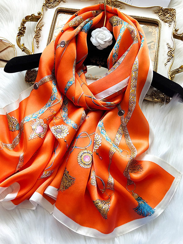 WW | Luxurious Women's Mulberry Silk Scarf