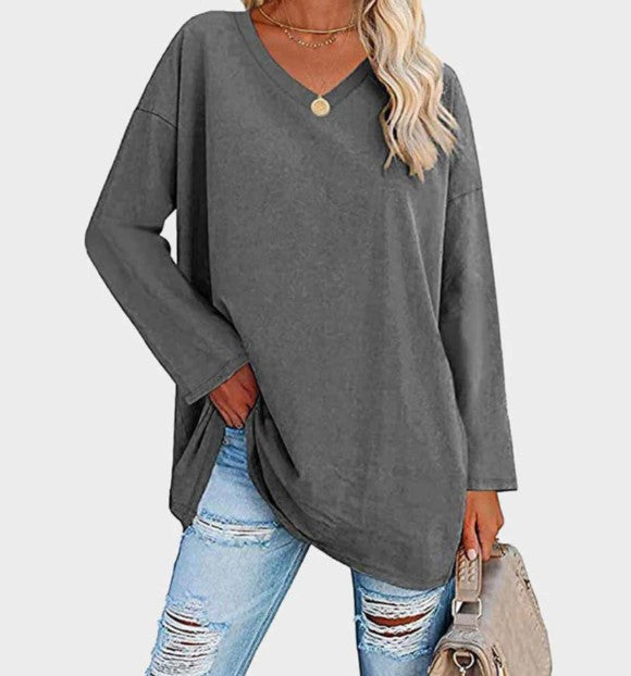 WW | Stylish long-sleeved sweater for an elegant everyday outfit