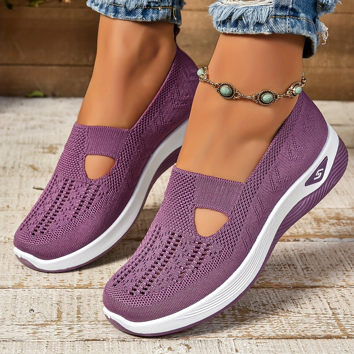 WW | Breathable Orthopedic Slip-on Sneakers For Women