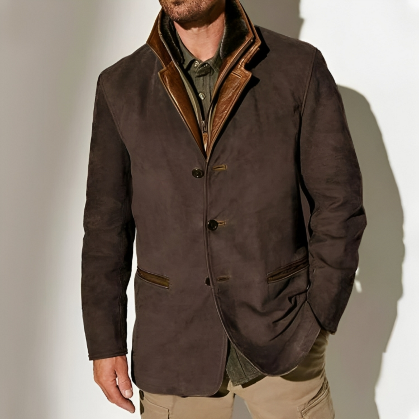 WW |  Jacke - Elegant - Trendy - Ideal für Herbst / Winter für Herren
