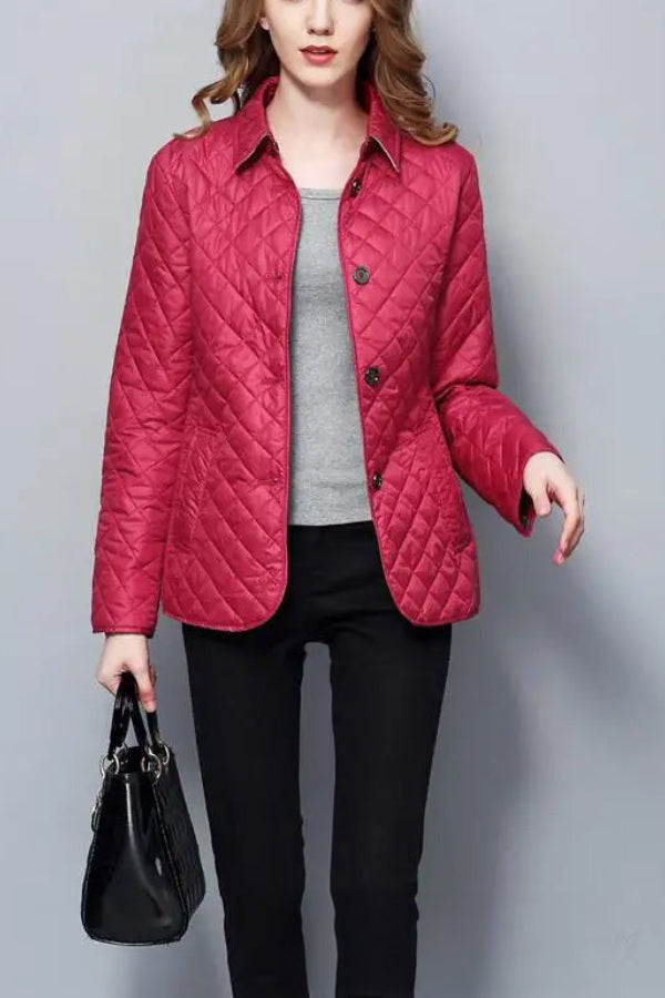 WW | Baumwollmix Slim Fit Jacke für Herbst und Winter