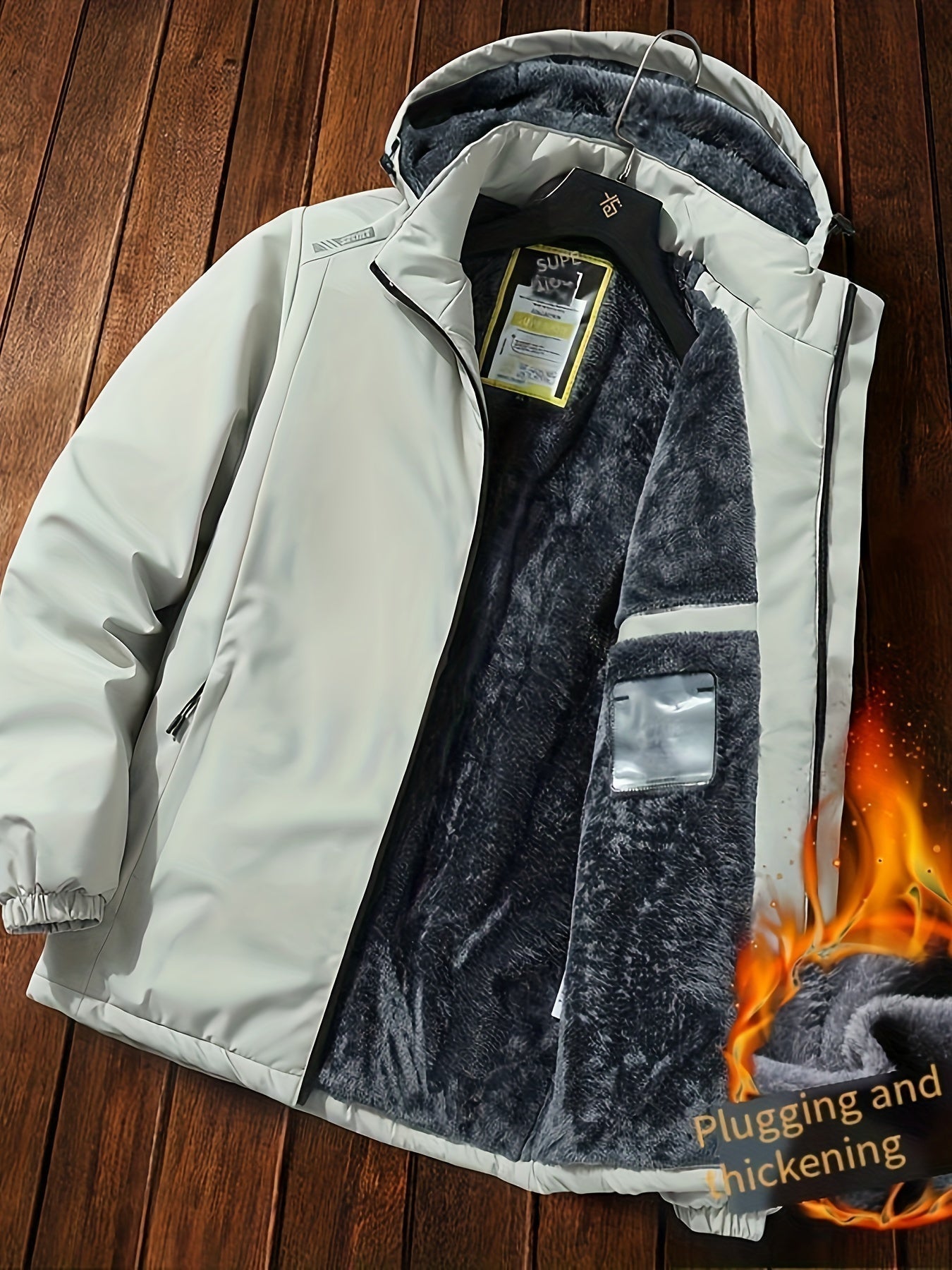 WW | Casual Hooded Long Winter Jacket for Men - Ideal for Winter