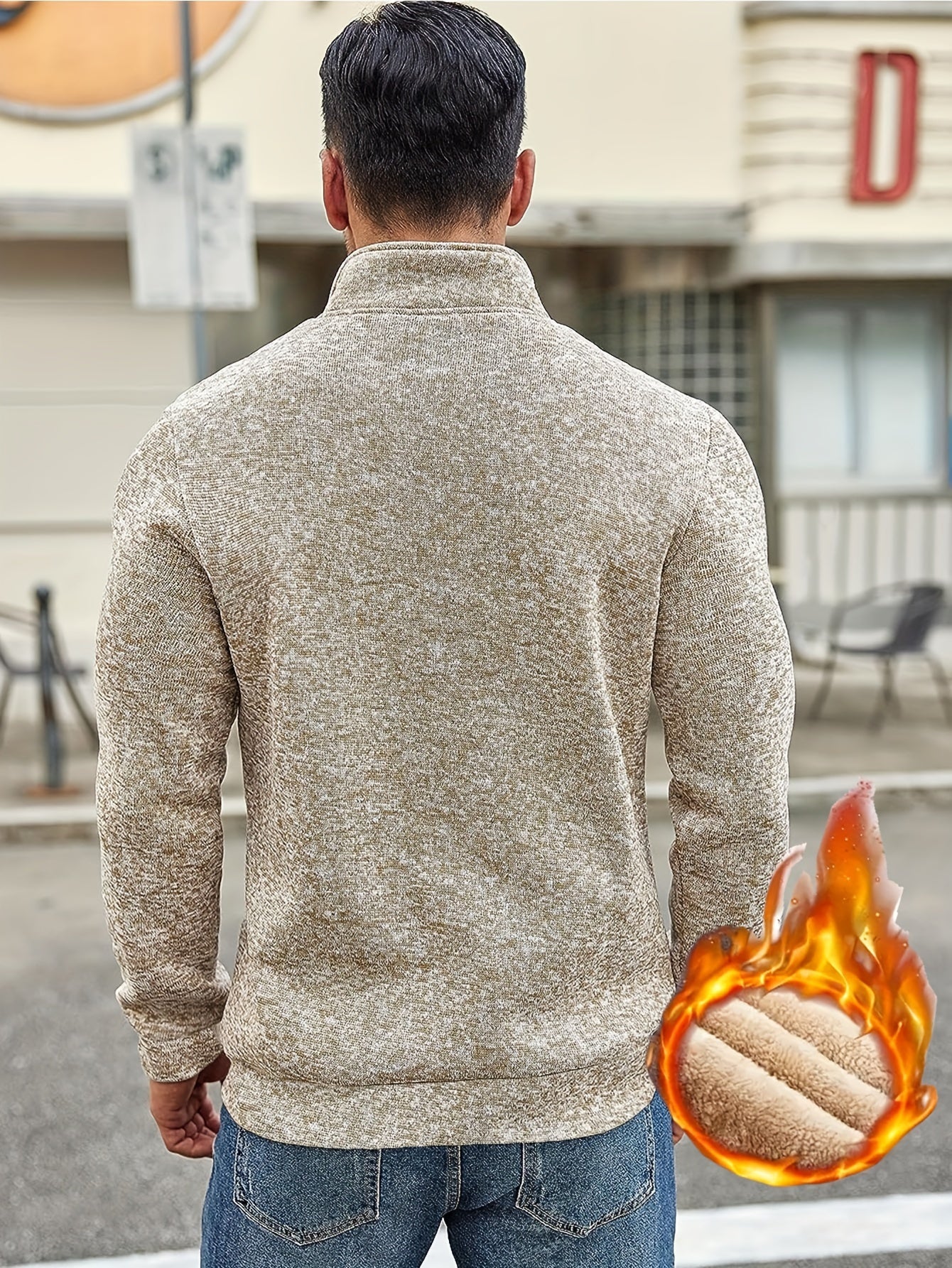 WW | Men's Casual Zip Pullover
