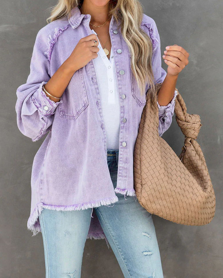 WW | Edge Patchwork Pocket Denim-Jacke