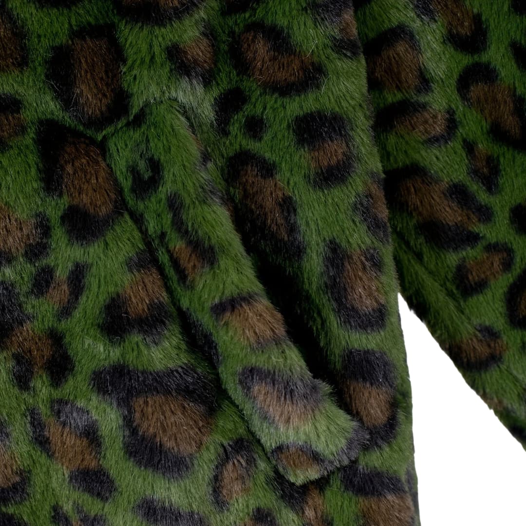 WW | Plus Size Leopard Print Open Front Long Sleeve Jacket