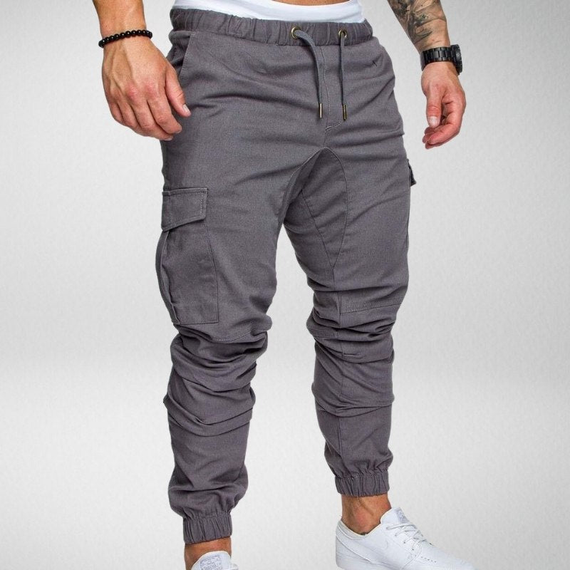 WW | Trousers with Elastic Waistband and Large Side Pockets