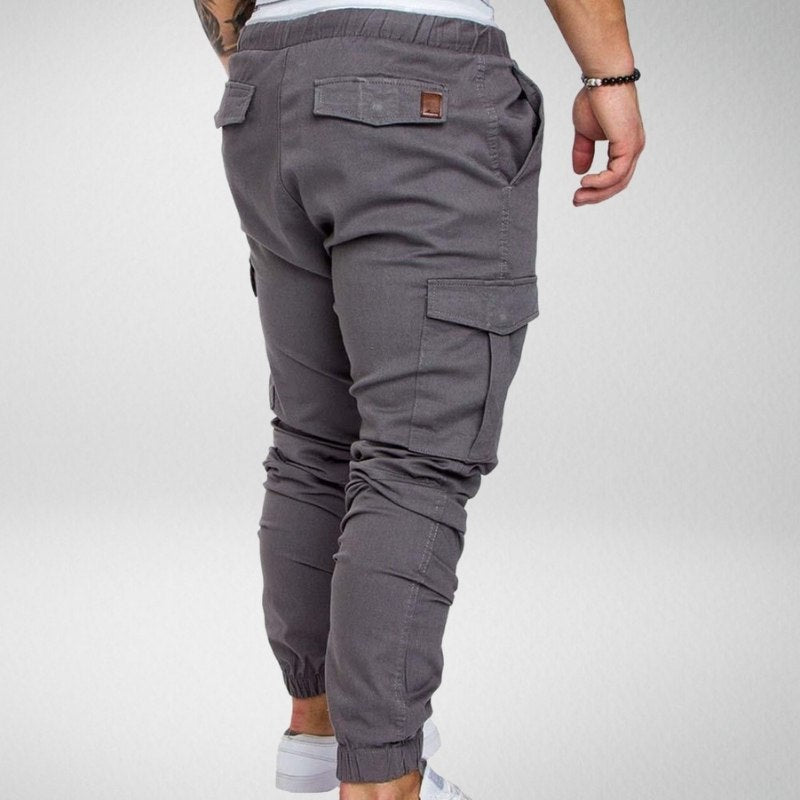 WW | Trousers with Elastic Waistband and Large Side Pockets