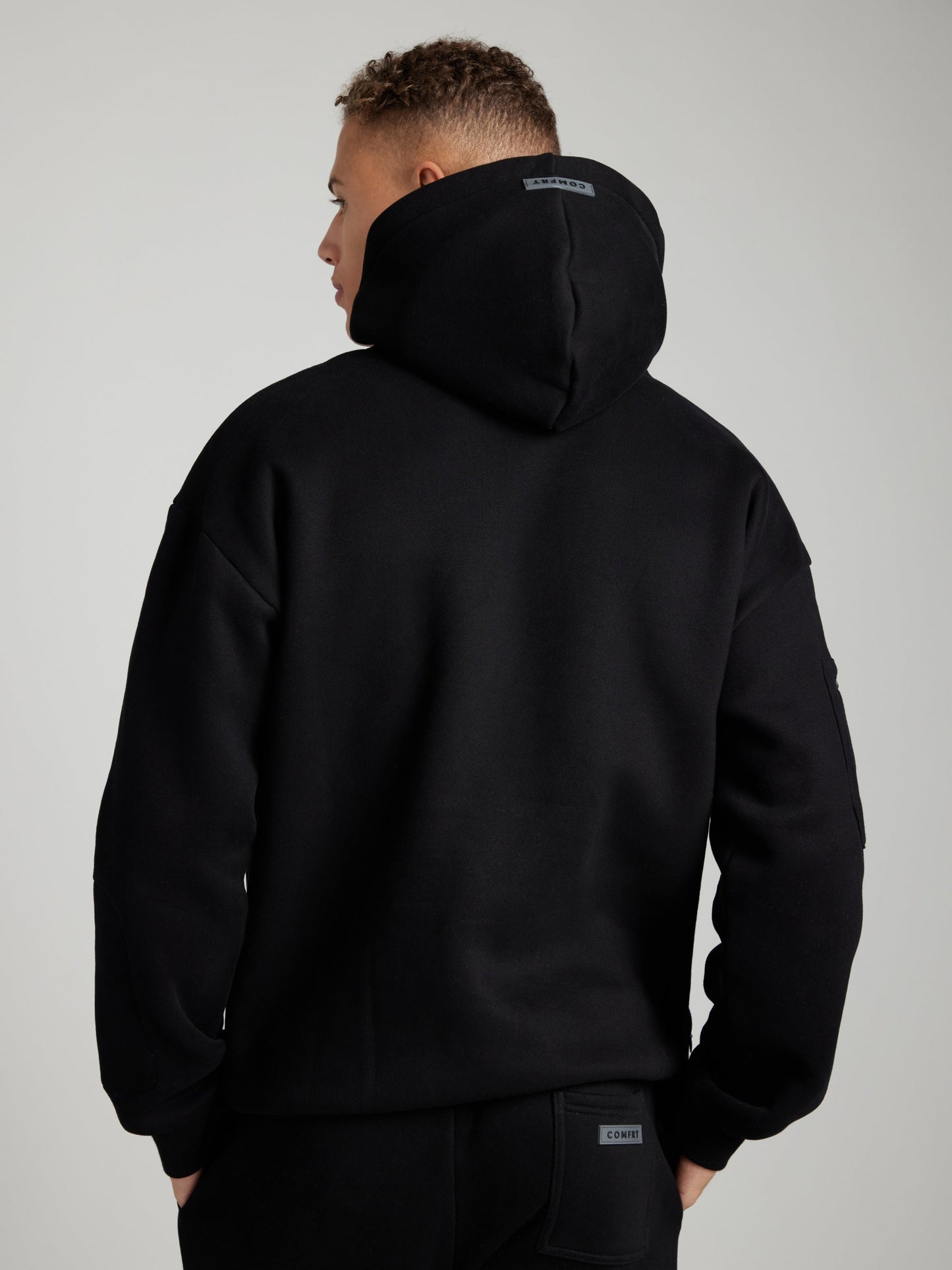 WW | Cozy travel hoodie with airplane mode graphic