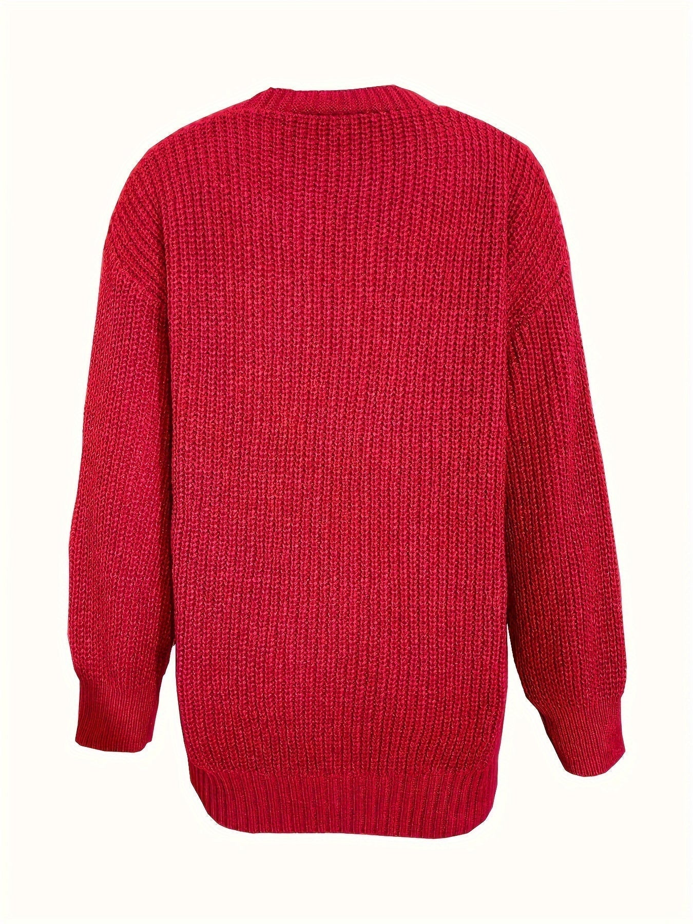 WW | warmer Baumwollstrickwaren-Cardigan für Damen - Ideal für Winter